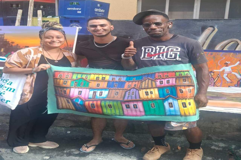 Favela Art Walk in Ipanema – Meet Artists & Buy Local Art
