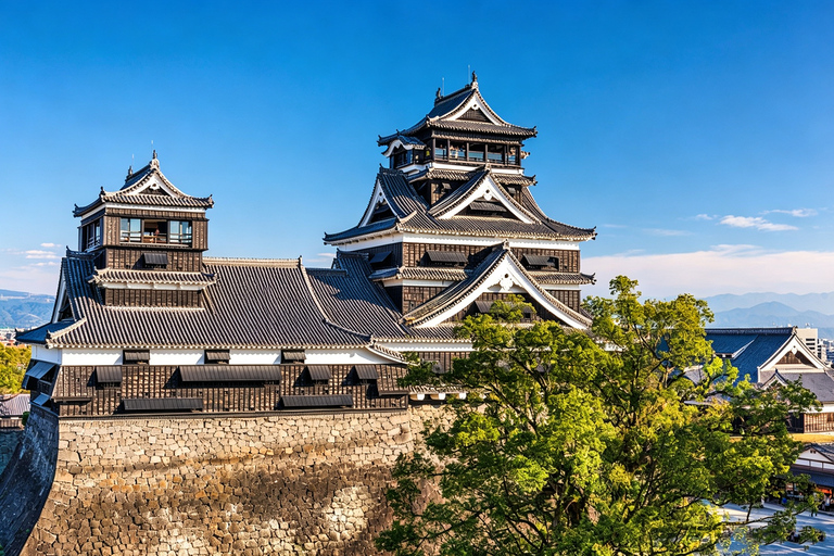 Fukuoka: Mt. Aso, Minamiasu Railway & Kumamoto Castle Tour