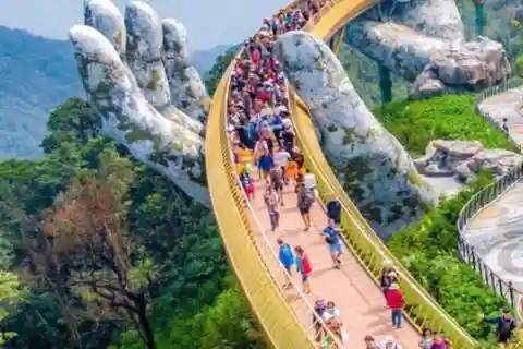 Wycieczka całodniowa Golden Bridge Ba Na Hills z Hoi An/Da Nang