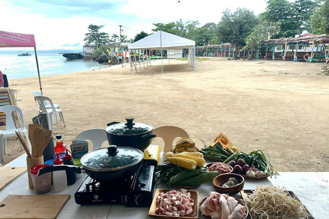 Aula de culinária da cozinha tradicional de Cebu