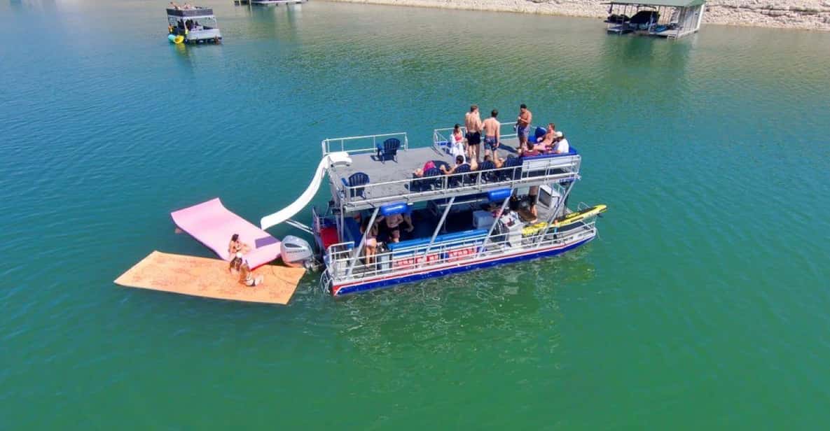 Lake Travis 34ft Double Decker Party Barge Pontoon Rental GetYourGuide