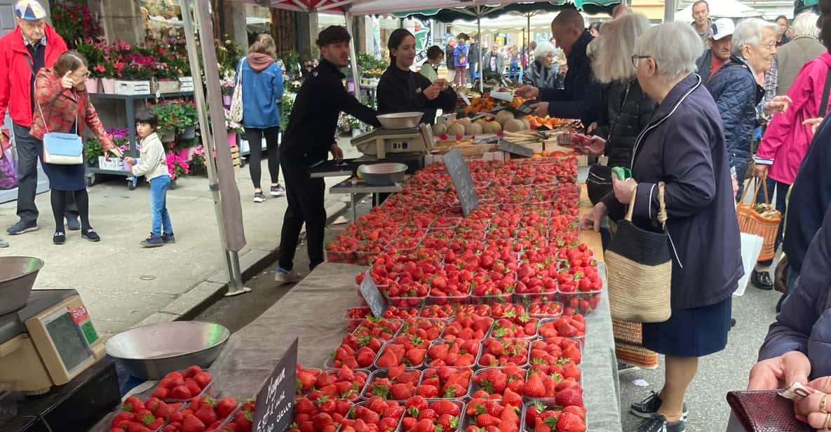 Afbeelding 0 van Bezoek aan en proeverij op de markt van Vienne