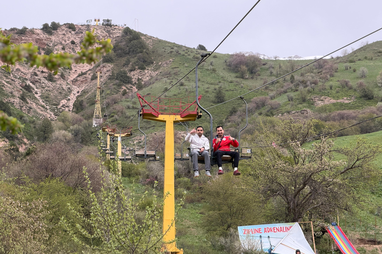 From Tashkent: Amirsoy, Chimgan & Charvak Mountain Day Trip For Local Visitors