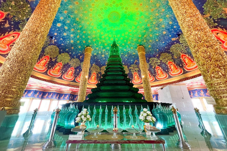 Bangkok : Private Canals Tour & 2 Temple with Hotel Pick Up Bangkok : Private Canals Tour & 2 Temple With Hotel Pick Up