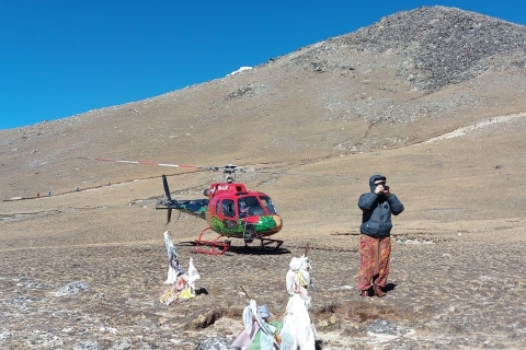 Powrót z Everest Base Camp helikopterem