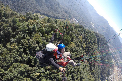 Paragliding in Kathmandu with hotel pickup and Drop From 80 kg to 90 kg weight