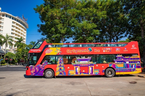 Hue: Zwiedzanie miasta Hop-On Hop-Off Bus TourHue: 24-godzinna wycieczka autobusowa Hop-On Hop-Off