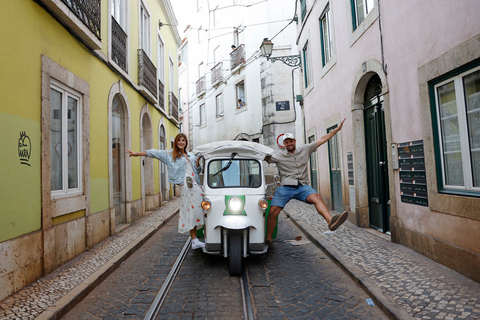 Lissabon: Privat guidad tur med elektrisk Tuk Tuk