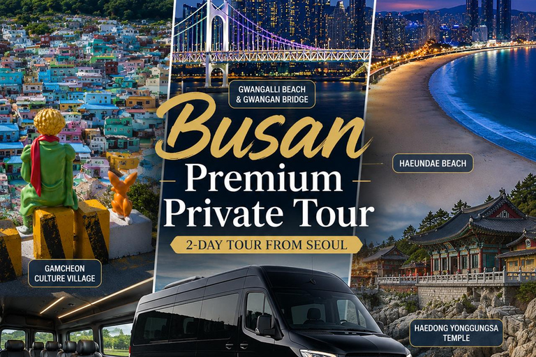 Busan Top Attractions 2-Day Tour from Seoul