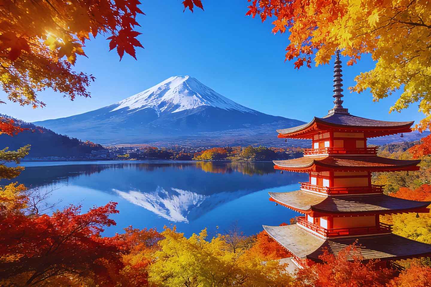 Mt. Fuji Scenic Train & Lake Kawaguchi Day Tour from Tokyo