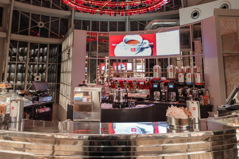 Chill coffee or meal break at illy Caffè in St.Mark's Square Coffee break