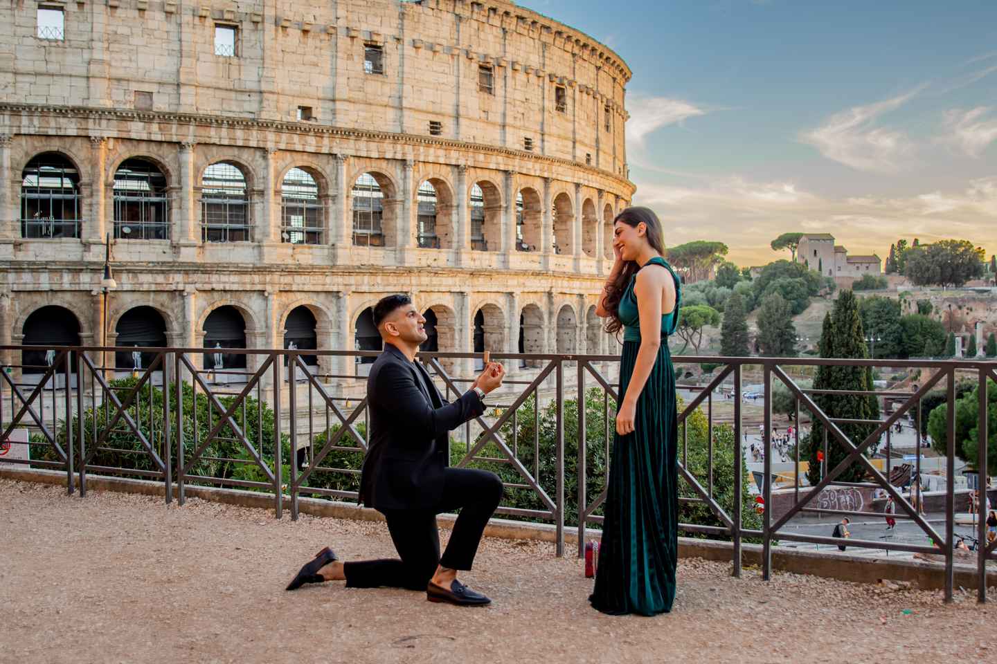 Rome: Romantic Proposal Shooting
