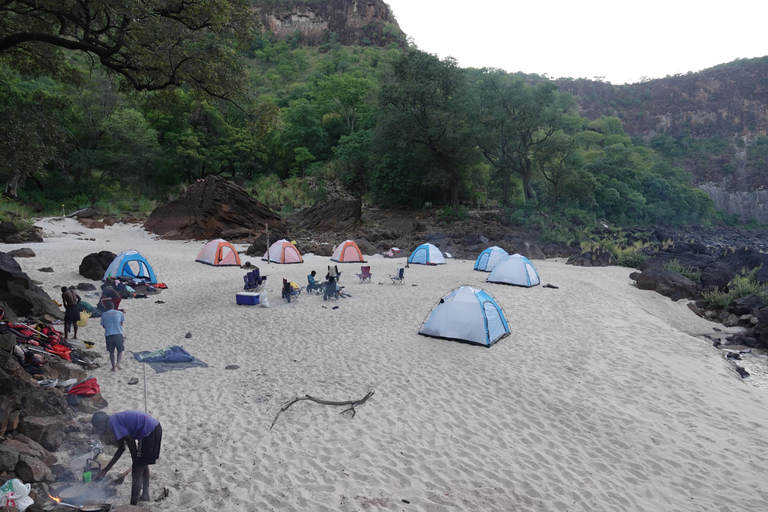 Fünf Tage/Vier Nächte Rafting Tour Camping auf dem Sambesi