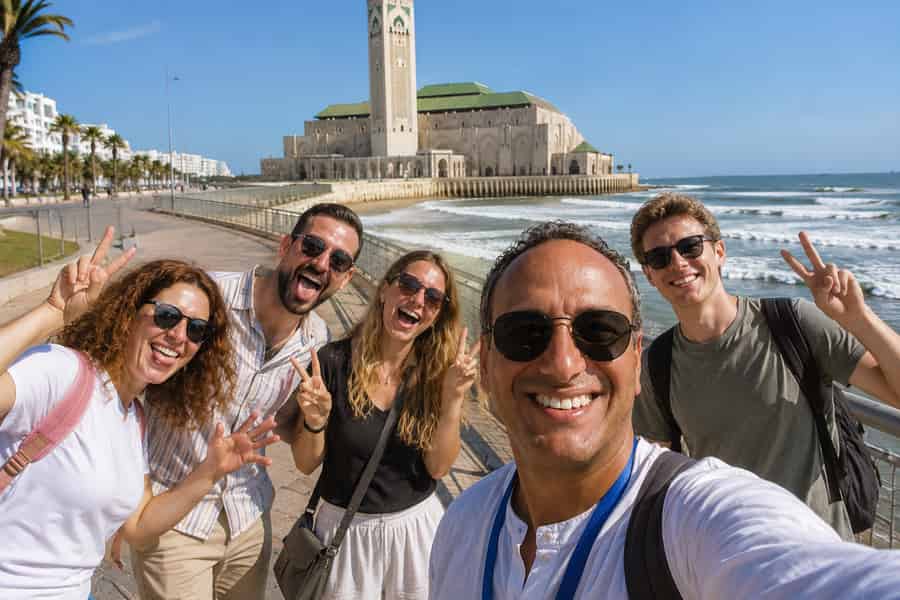 Casablanca: Private Führung mit Ticket für die Hassan-II.-Moschee. Foto: GetYourGuide Casablanca: Private Führung mit Ticket für die Hassan-II.-Moschee. Foto: GetYourGuide