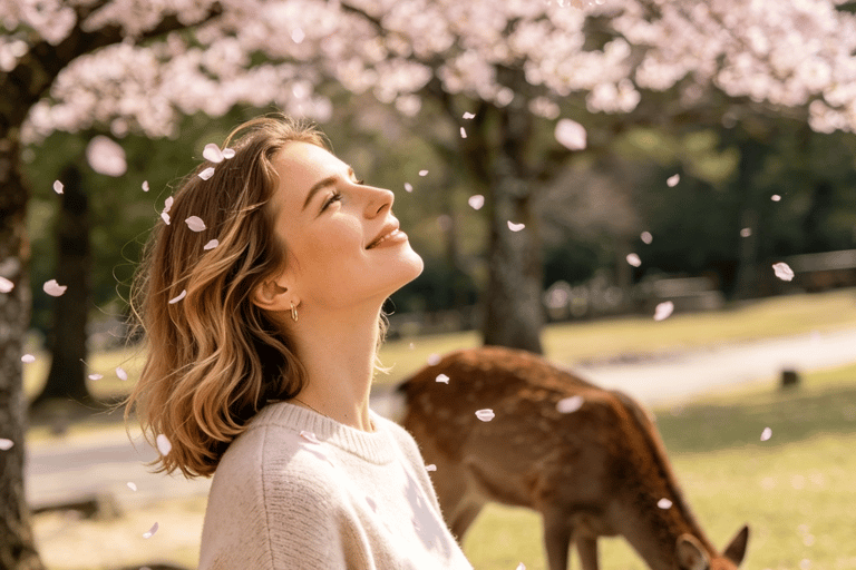 Nara Park: Deer & Healing Forest Guided Tour with Stories