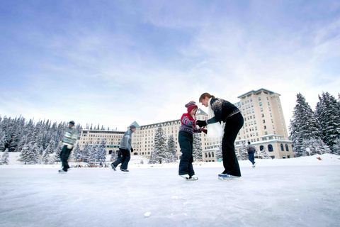 Banff: Lake Louise Ice Skating Tour