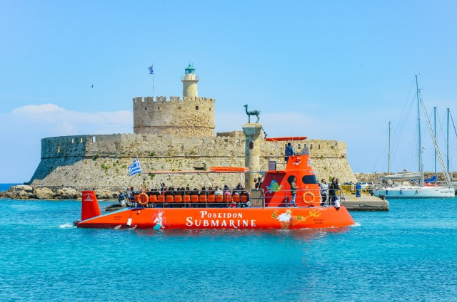 Visit Submarine Cruise with Underwater Views from Rhodes in Rhodes