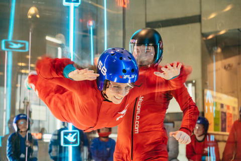 Experiência de primeira viagem iFLY Dallas