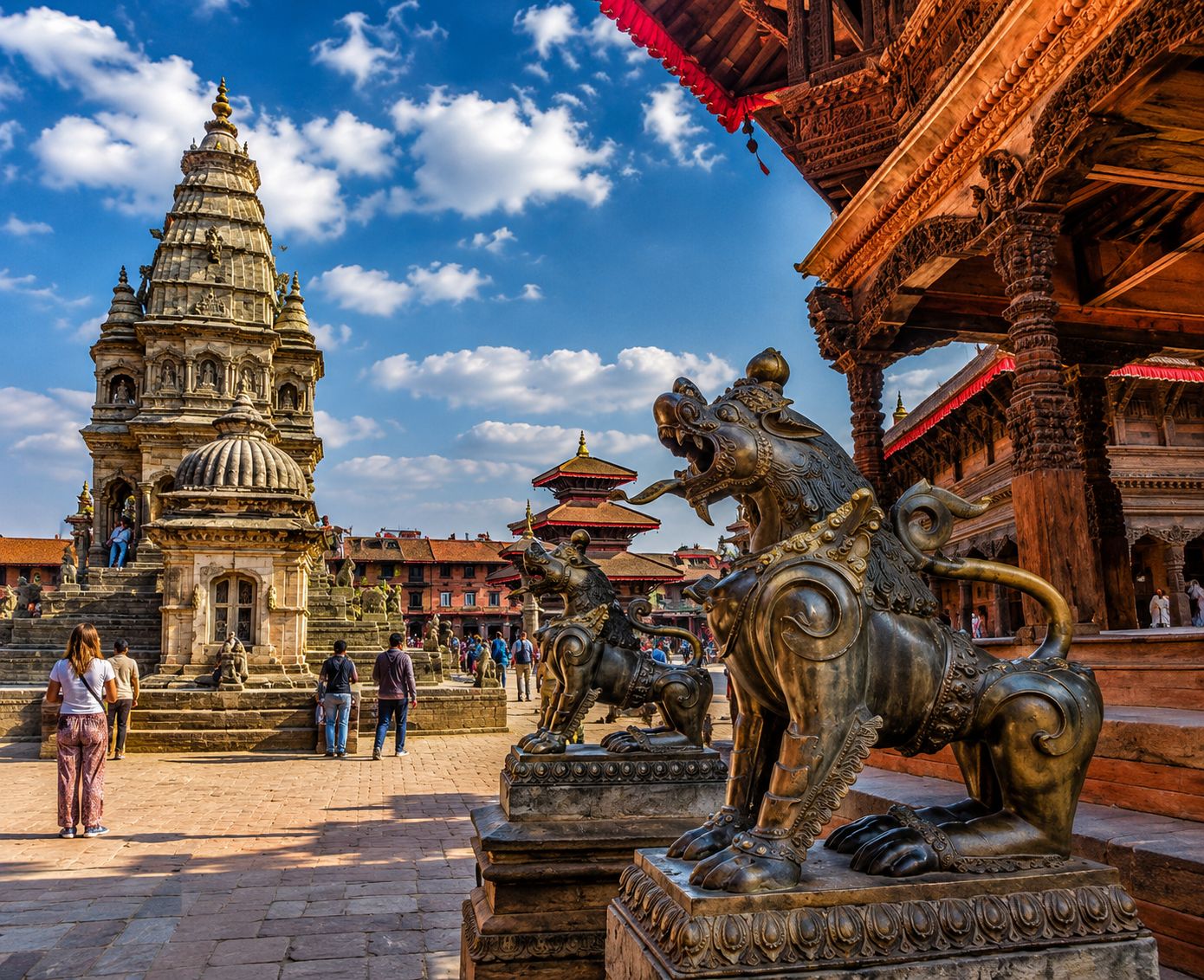 Bhaktapur & Patan: Die Straßen hinter den Plätzen