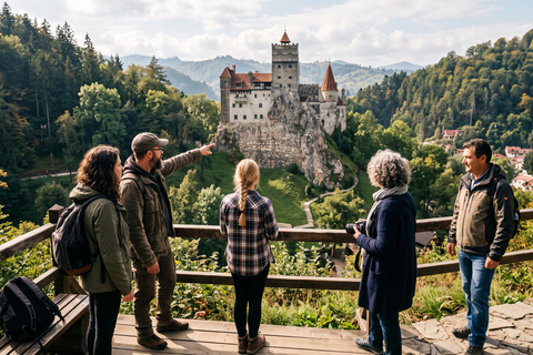Bucharest: Dracula's Castle, Peles Castle & Brasov Day Trip Audio guide in 24 languages