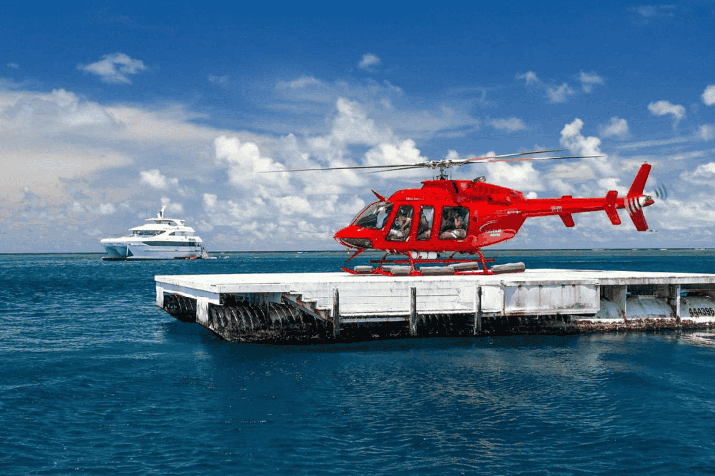 Cairns: Great Barrier Reef Cruise & Scenic Helicopter Flight - Outer Great Barrier Reef Cruise & Helicopter Flight