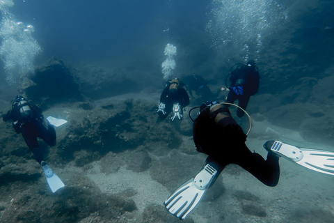 Corfu: Scuba Diving and Snorkeling from a Boat Let's go scuba diving!