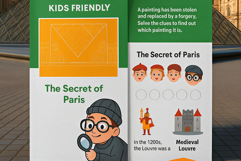 Paris: Louvre Museum Family Treasure Hunt for Kids