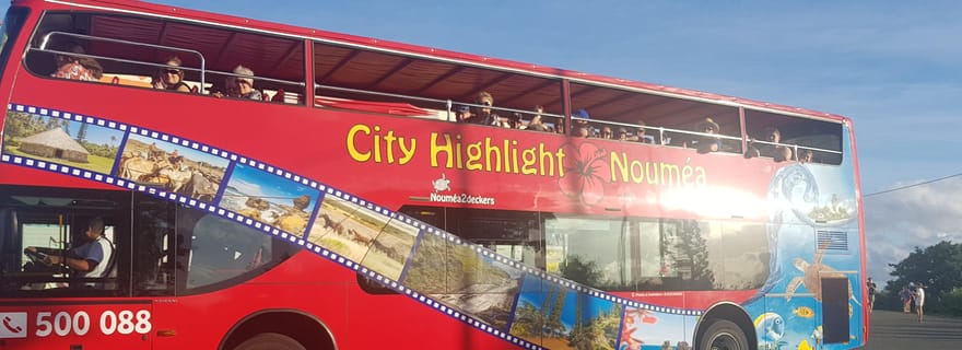 Noumea City Highlights Hop on, Hop Off Bus