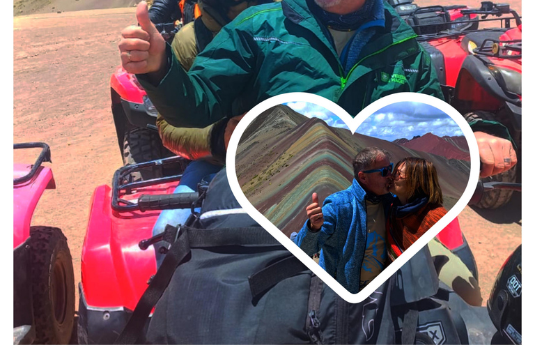 Vanuit Cusco:Excursie Montaña Arcoiris Vinicunca atv (Quads)Vanuit Cuzco: Excursie Montaña Arcoiris Vinicunca ATV (Quads)