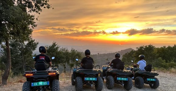 Tirana–Kashar: Sunset ATV Hill Ride with City & Sea Views