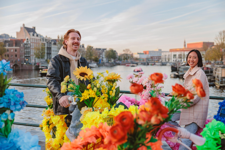 Amsterdam: Explore the Canals on Iconic Flower Bike Tour
