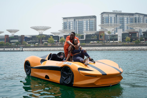 Dubai: Splash & Thrill | 20min Jet Car DXB Harbour JetCar 30 Mins: Dubai Marina Luxury Lamborghini