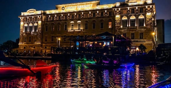 Zadar: Führung durch die Altstadt im transparenten LED-Kajak