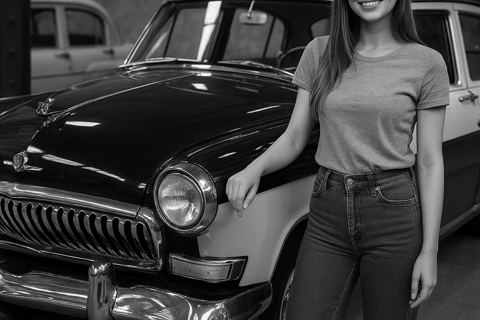 Tbilisi Vintage Legends: Soviet Classic Car Tour with Pickup