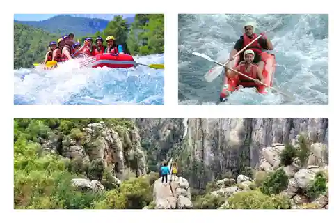 Alanya, Side, Antalya: Rafting & Tazi Canyon Adventure 2in1