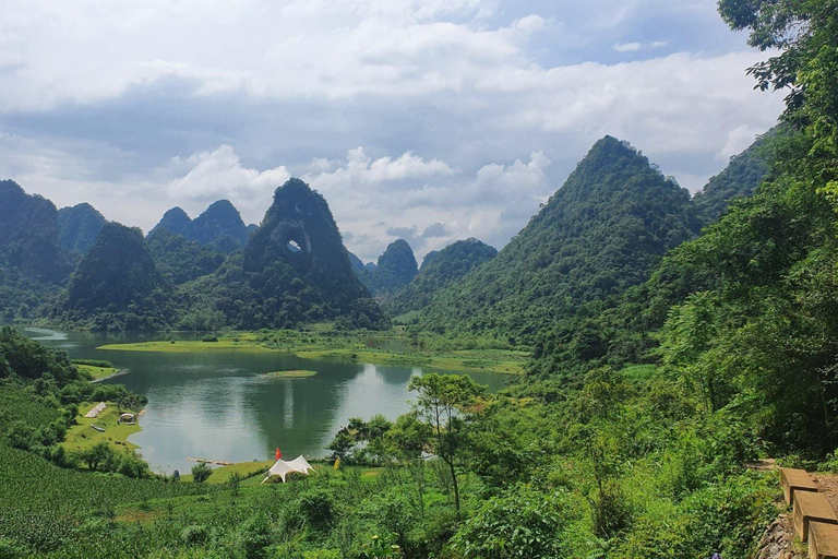 Z Hanoi: Wodospad Ban Gioc 2 dni 1 noc - mała grupaZ Hanoi: Ban Gioc Waterfall 2D1N wycieczka w małej grupie