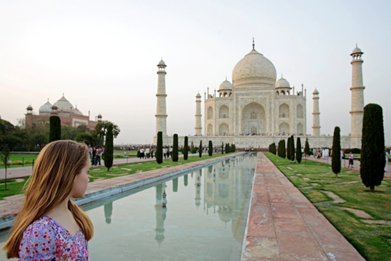 Ab Delhi: Sonnenaufgang Taj Mahal, Agra &amp; Fatehpur Sikri TourPrivate Tour mit Eintrittskarten und Mittagessen