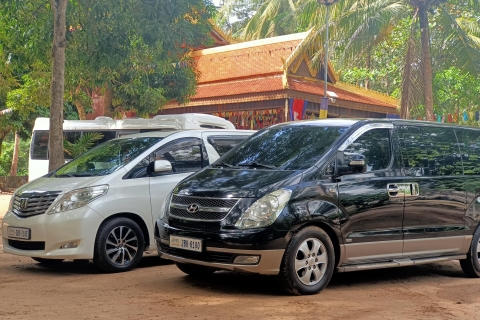 Servicio Premium de Taxi Privado entre Phnom Penh y Siem ReapServicio Premium de Taxi Privado de Phnom Penh a Siem Reap