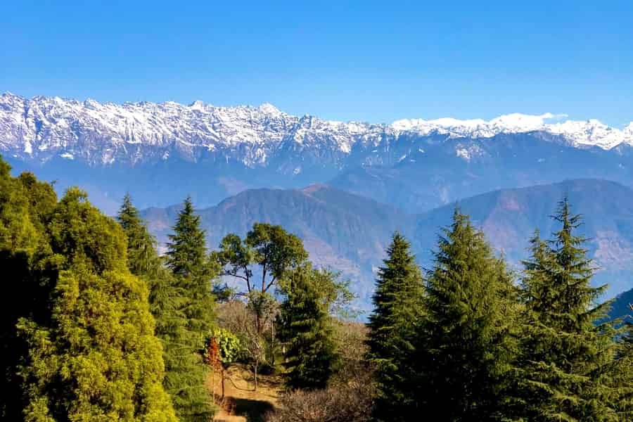 Nagarjun Jamacho Tageswanderung - Atemberaubende Aussichten auf den Himalaya. Foto: GetYourGuide Nagarjun Jamacho Tageswanderung - Atemberaubende Aussichten auf den Himalaya. Foto: GetYourGuide