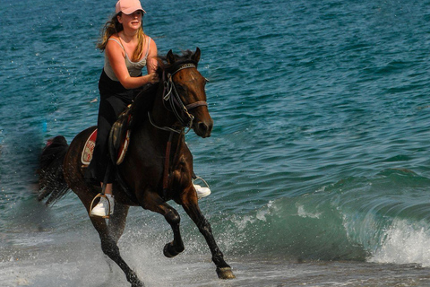 Side: Horseback Riding Adventure with Hotel Pickup
