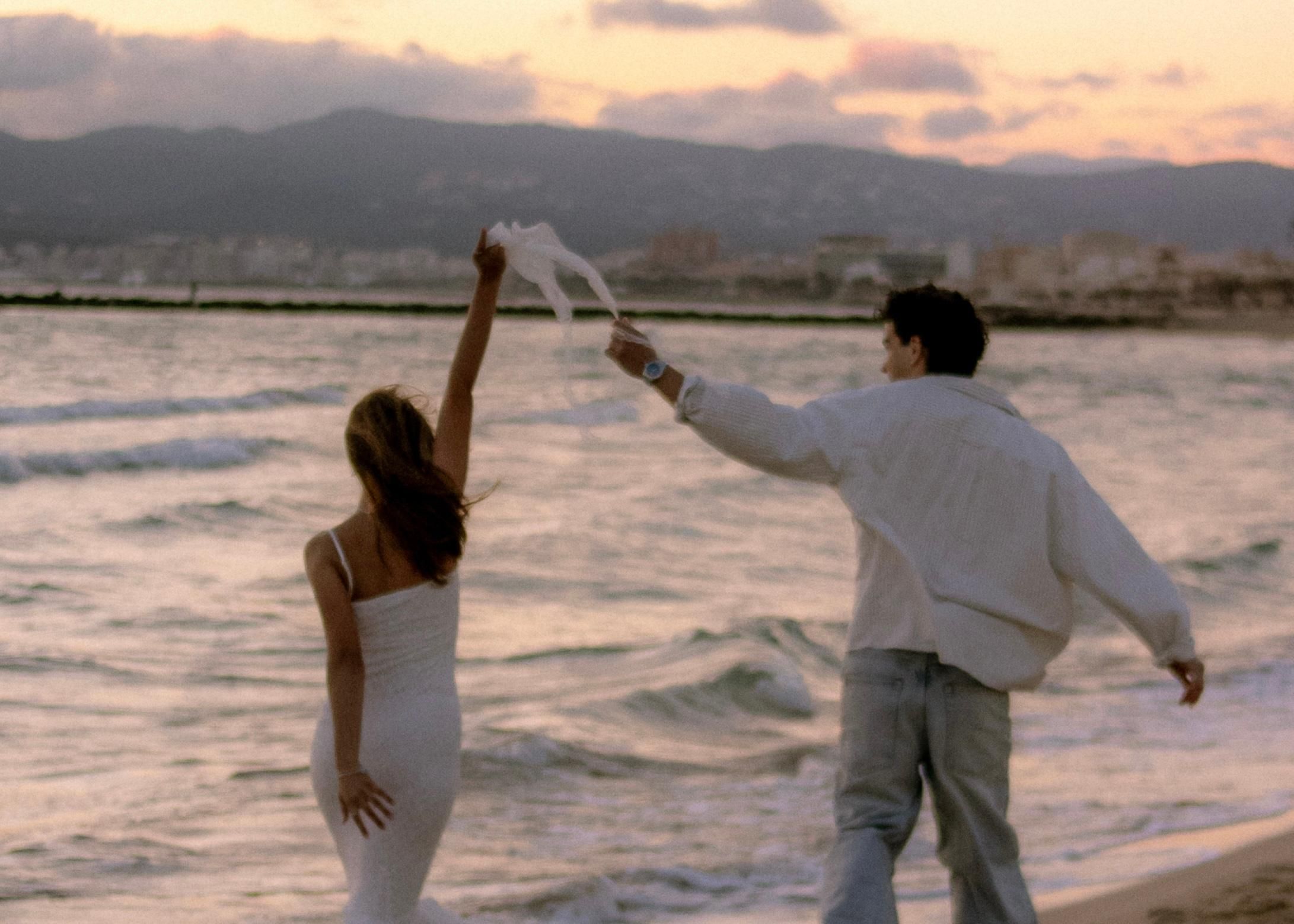 Mallorca: Filmreifes Fotoshooting am Strand