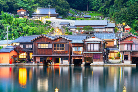 Kyoto/Osaka: Tour di un giorno intero di Amanohashidate e Ine BoathousePrelievo dalla stazione di Osaka alle 8:40