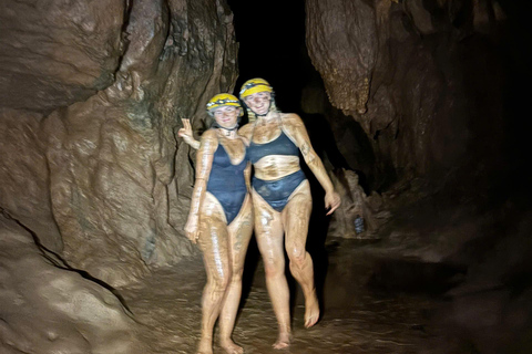 Phong Nha: Zipline Dark Cave & Paradise Cave Exploration Option 4: Full Adventure Experience - Drop-off in Hue