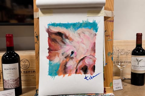 Berlin: Exclusive Pleasure Studio, Art Meets Wine Enjoyment
