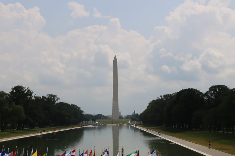 Visitando o Memorial dos Veteranos da Guerra da Coréia em DC