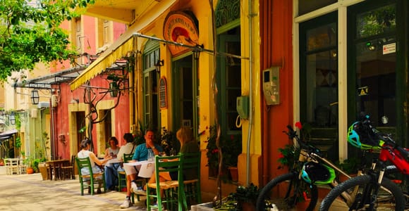 Archanes e-bike day trip from Heraklion with food & wine tasting