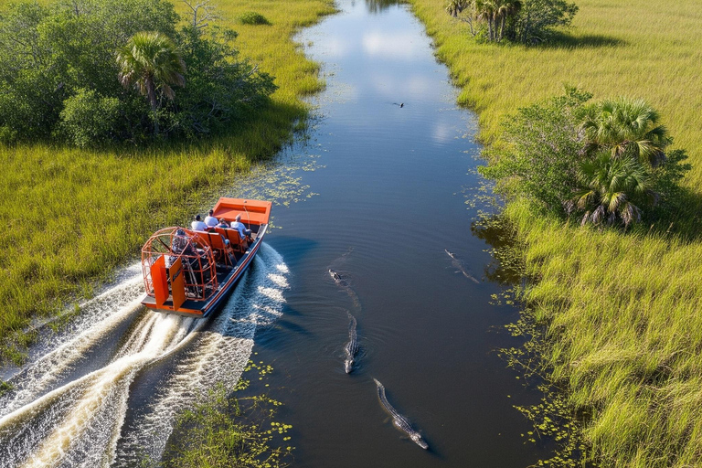 Miami: Everglades Airboat, Photo & Gator Experience From Miami: Everglades Airboat Tour with a Guide