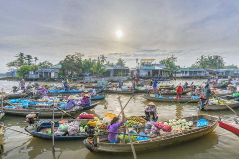 Excursión de 2 días por el Delta del Mekong :Explora el Mercado Flotante de Cai Rang