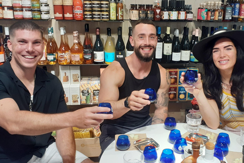 Olivenölverkostung in Athen