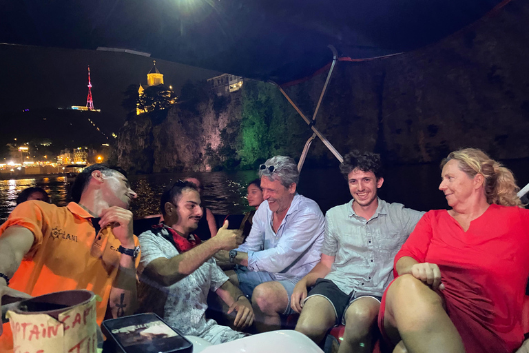Tbilisi: Mtkvari River Live Guided Boat Tour
